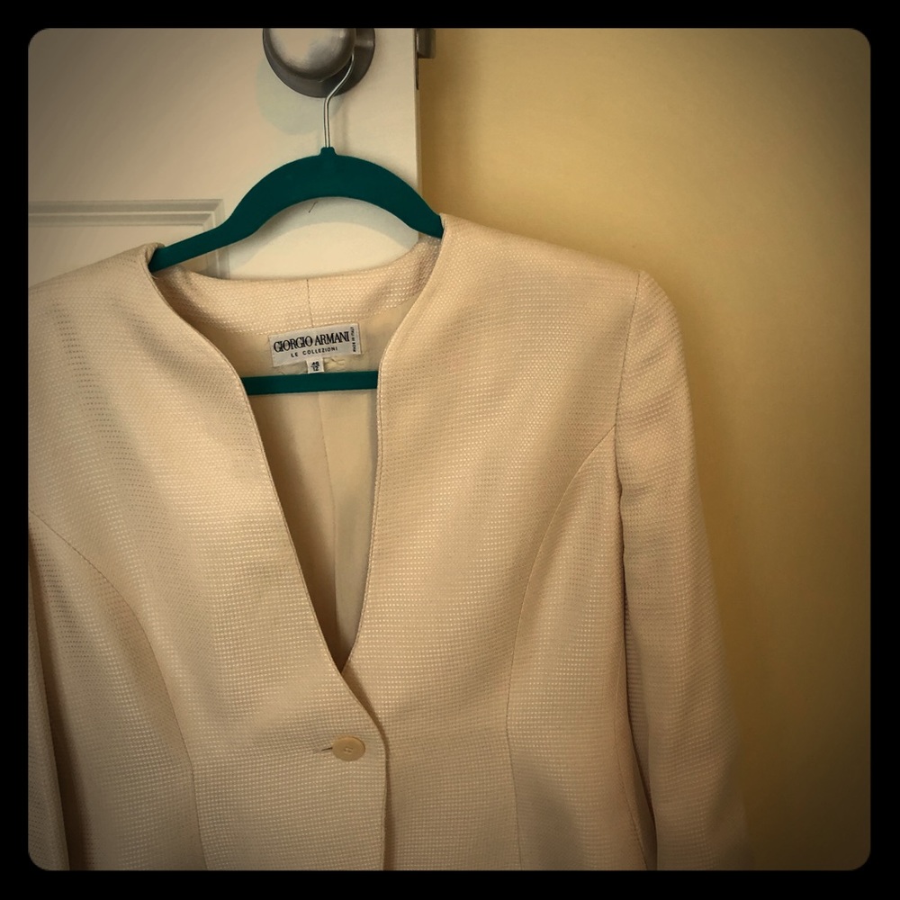 Giorgio Armani made in Italy silk jacket